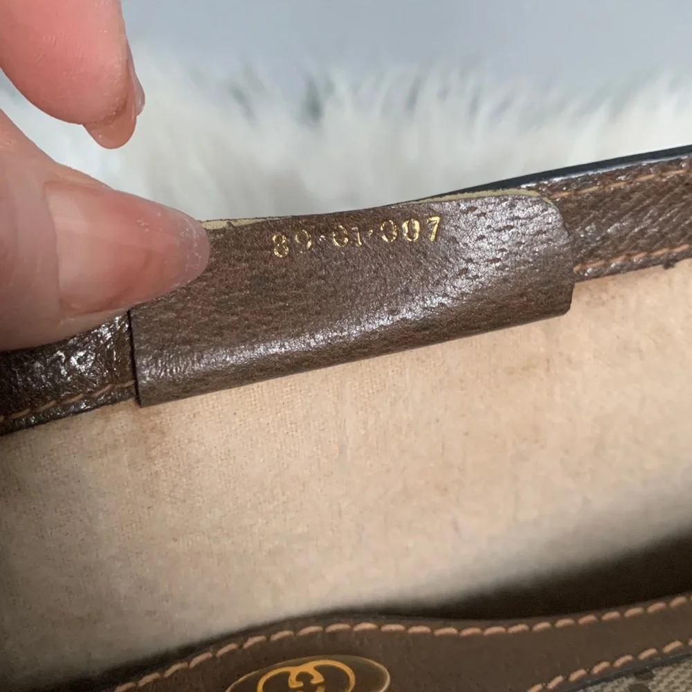 Authentic Gucci vintage Sherry Line Ophidia XL clutch second bag - Image 15