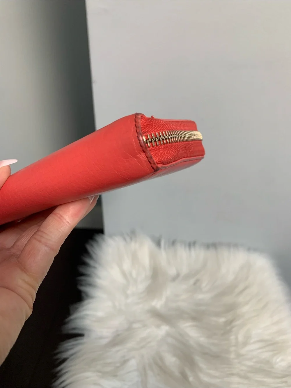 Authentic pink Gucci soho large zippy wallet. - Image 3