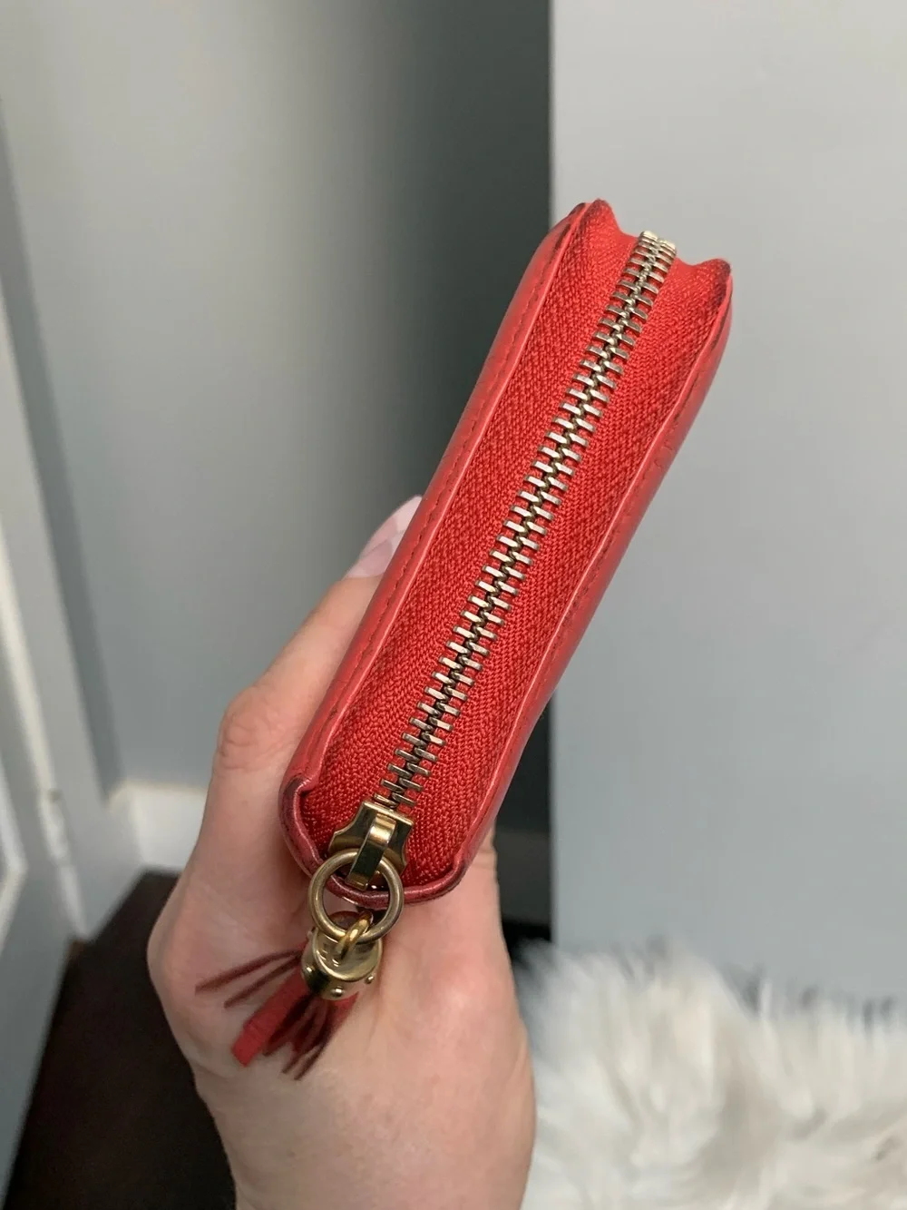 Authentic pink Gucci soho large zippy wallet. - Image 5