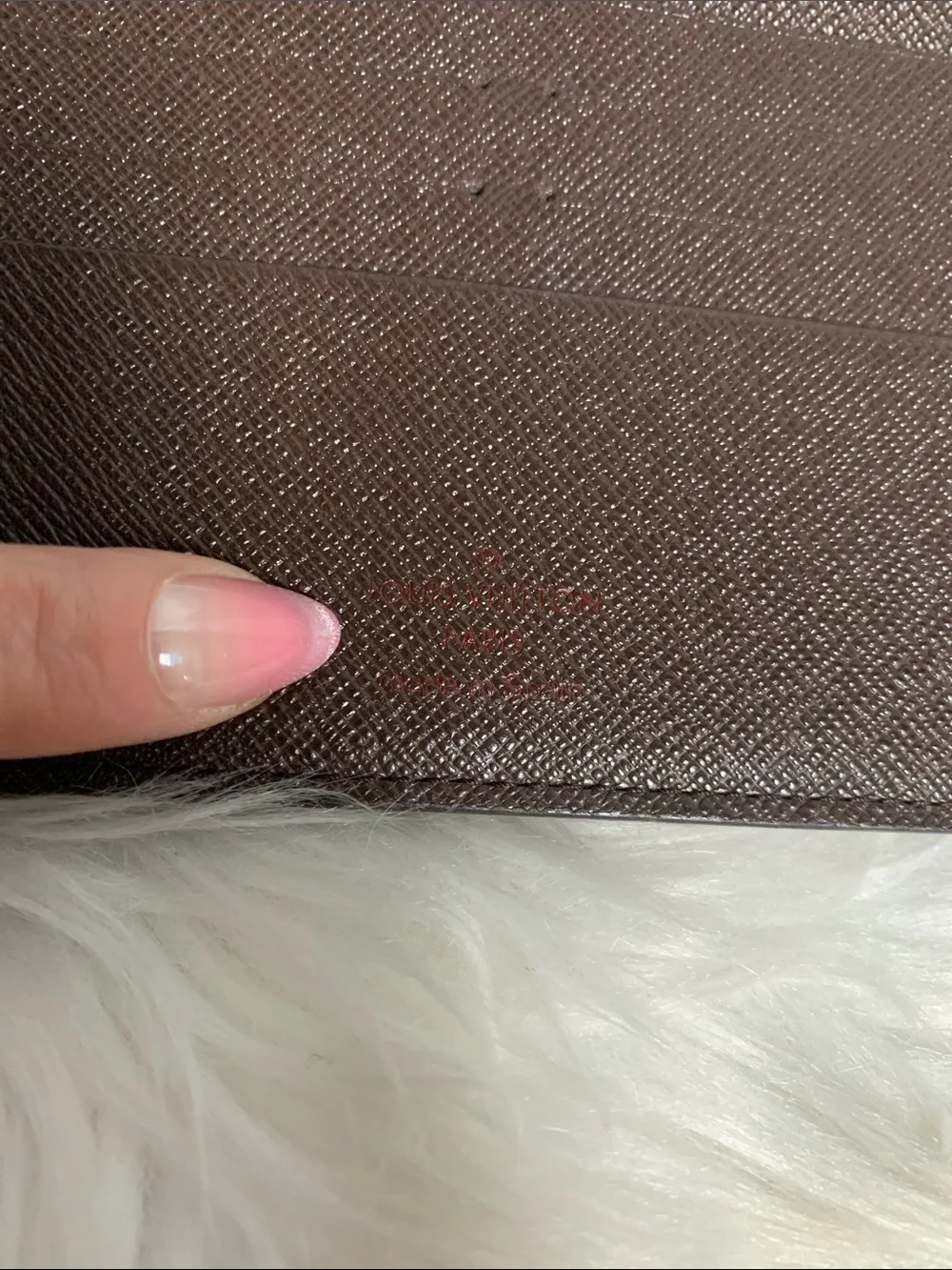 2009 authentic Louis Vuitton Insolite wristlet in Damier Ebene - Image 15