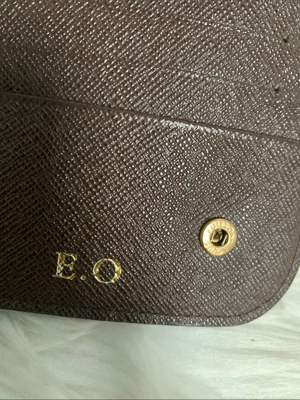 2009 authentic Louis Vuitton Insolite wristlet in Damier Ebene - Image 14