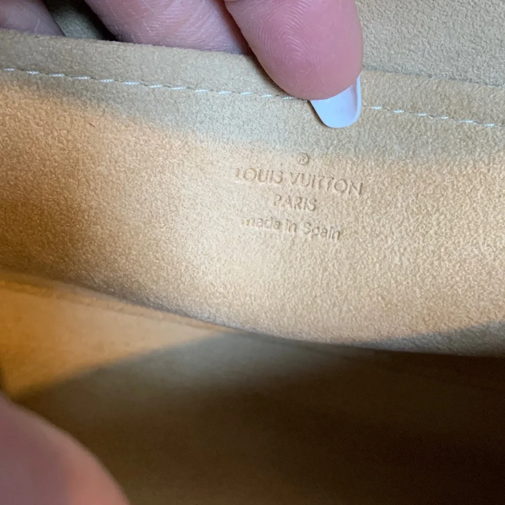 2000 authentic Louis Vuitton Twin Pochette GM crossbody, free replacement chain - Image 15
