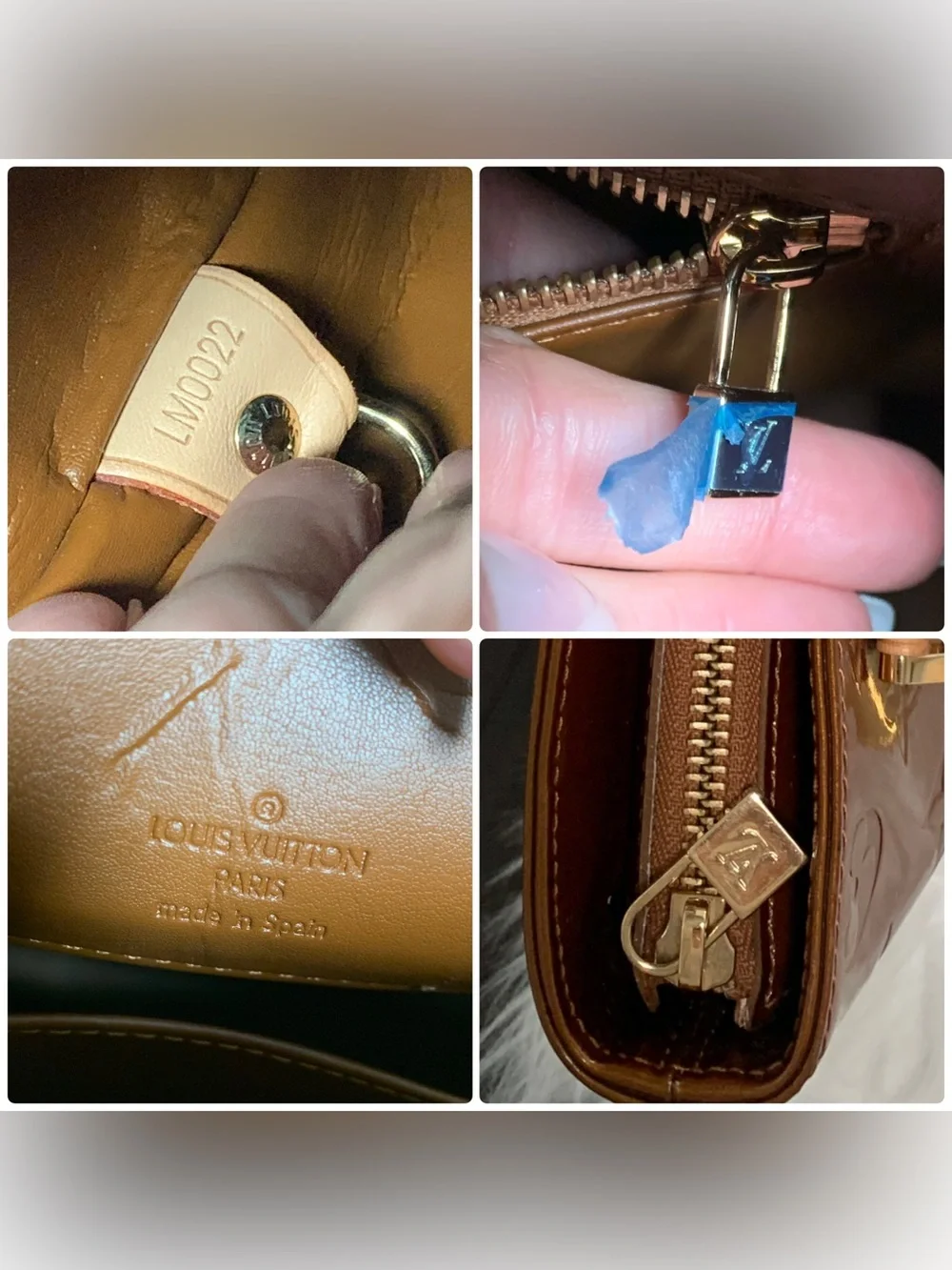 2002 authentic Louis Vuitton Houston tote in bronze - Image 13