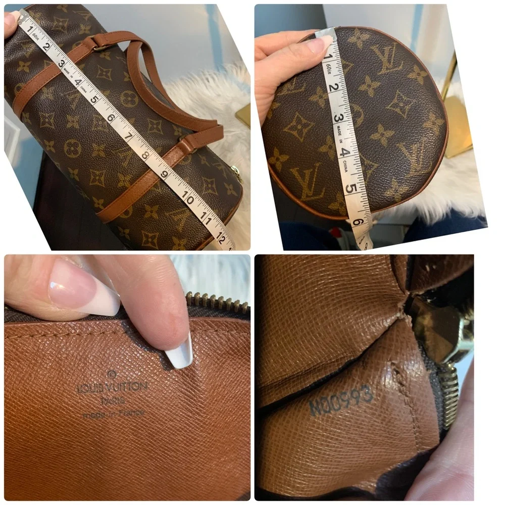 1993 authentic Louis Vuitton Papillon 30 handbag - Image 15