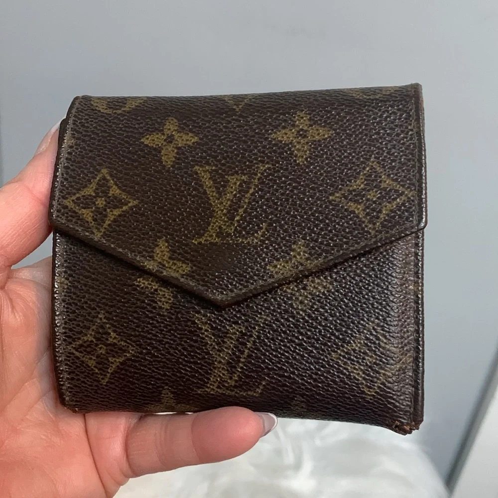 1988 authentic Louis Vuitton Elise wallet - rip inside - Image 5