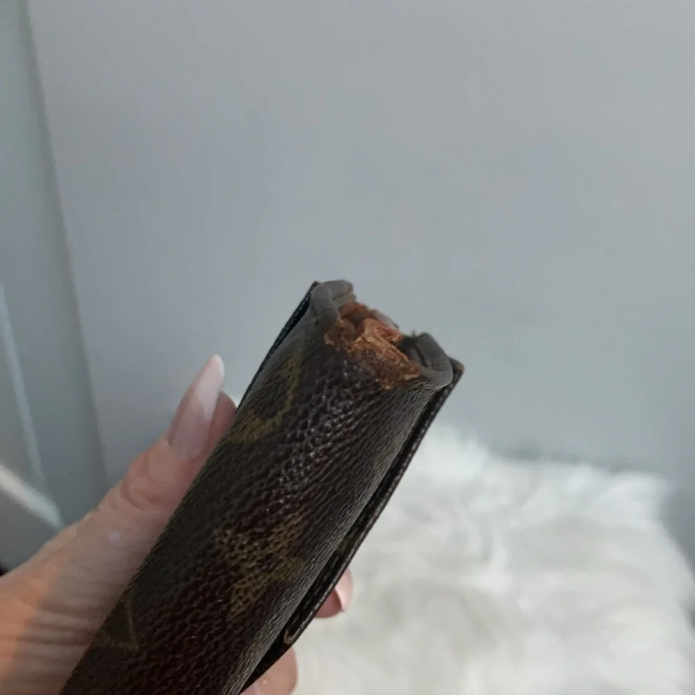1988 authentic Louis Vuitton Elise wallet - rip inside - Image 6