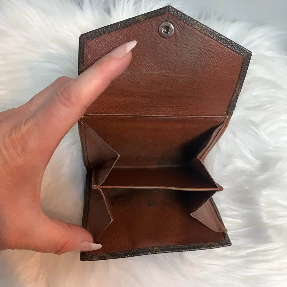 1988 authentic Louis Vuitton Elise wallet - rip inside - Image 8
