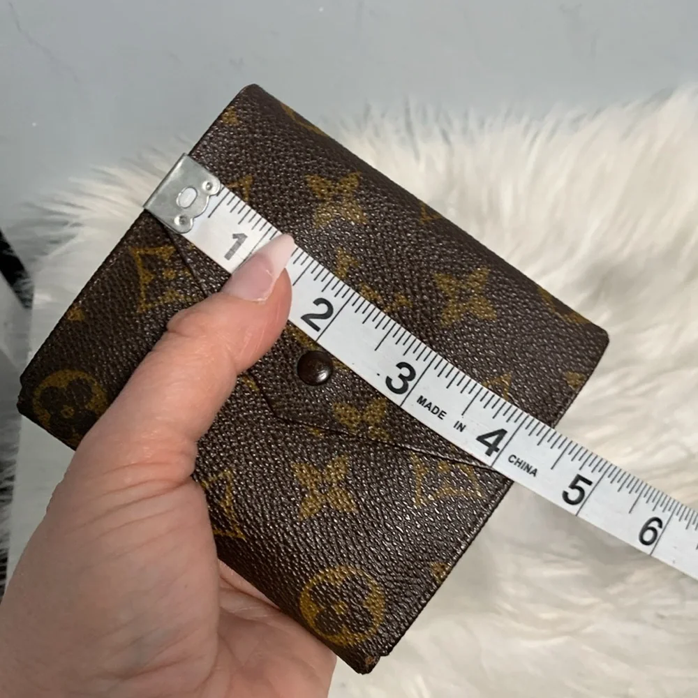 Pre date code authentic Louis Vuitton Elise wallet - extreme wear - Image 4